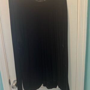 Black Long Sleeve Top